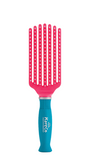 Tangle Buster Mini Pink and Teal Detangling Hairbrush Detangler